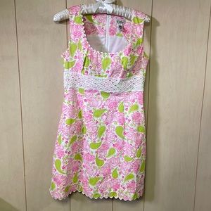 Vintage Lilly Pulitzer Mini Shift Dress Size 2